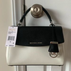 NEW Michael Kors Leather Satchel